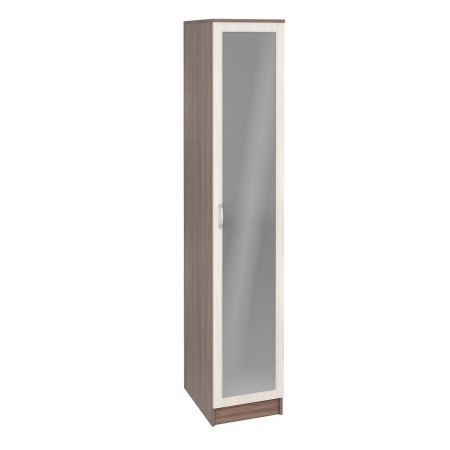 Шкаф Одностворчатый Рига ШК-1/Разные Цвета (Ш-400 х В-2120 х Г-520 мм)